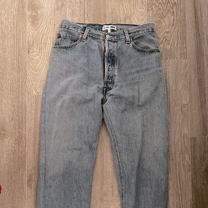 RE/DONE Levi vintage straight leg jeans